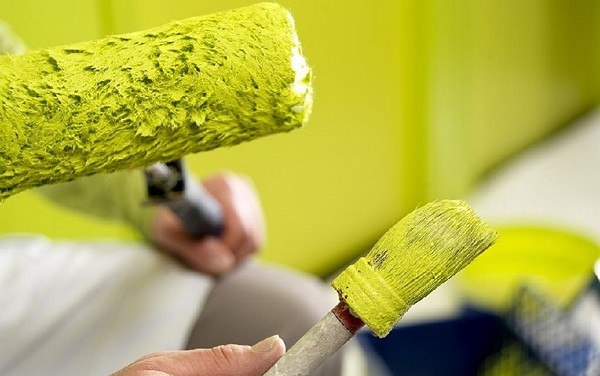 Как исправить покраску стен водоэмульсионной краской